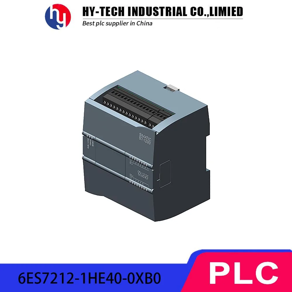 

Automation Control PLC Module 6ES7212-1HE40-0XB0 DC/Relay 8 Digital Input 6 Relay Output 2 Analog Input Compact CPU 100KB