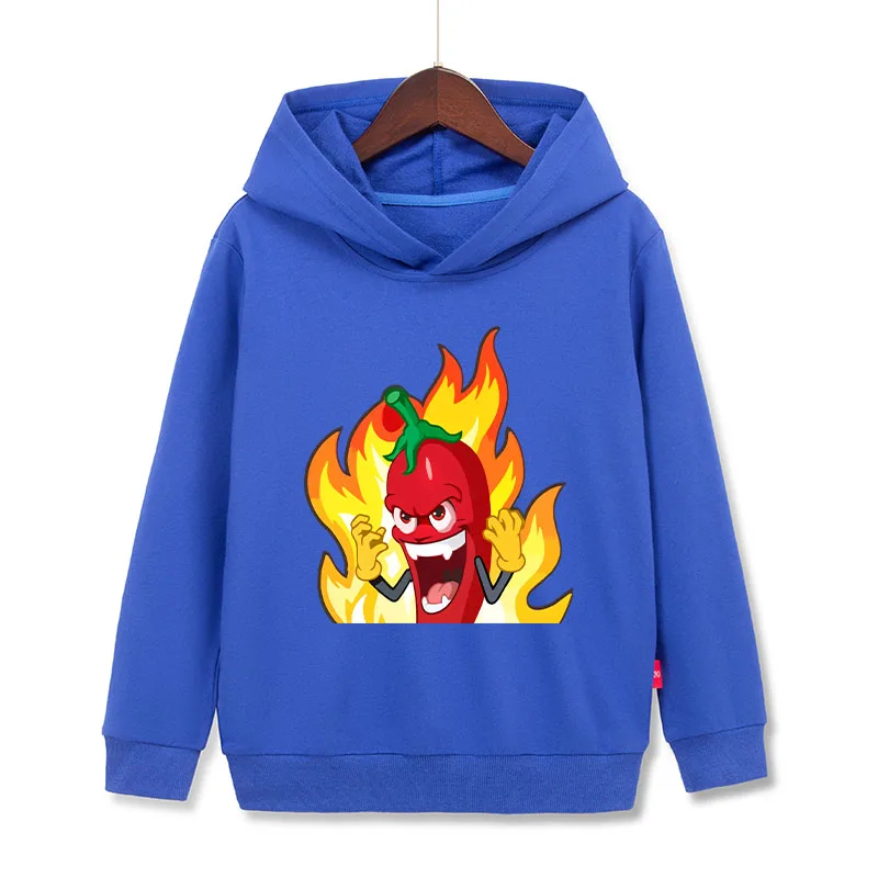 Эдиsson перец الأطفال هوديس اديسون Pts صبي فتاة الكرتون قمصان سويت شيرت بقلنسوة عادية القطن الاطفال الطفل البلوز الملابس القمم #5