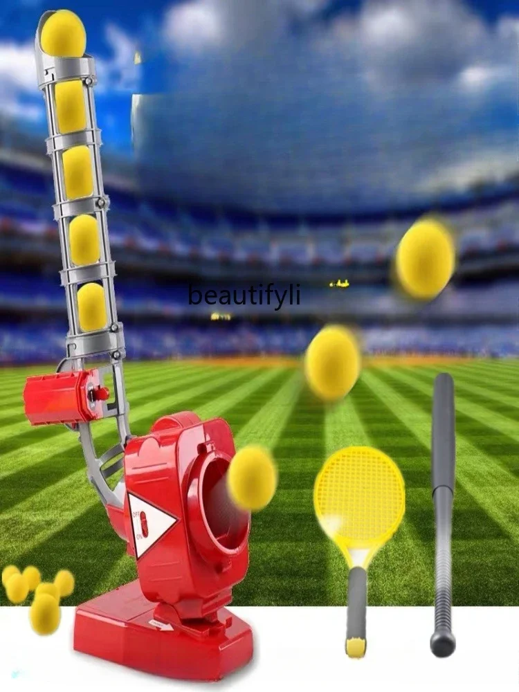 

Tennis Service Machine Baseball Automatic Service Machine & Foreign Ball Toys Interactive Sports Equipment