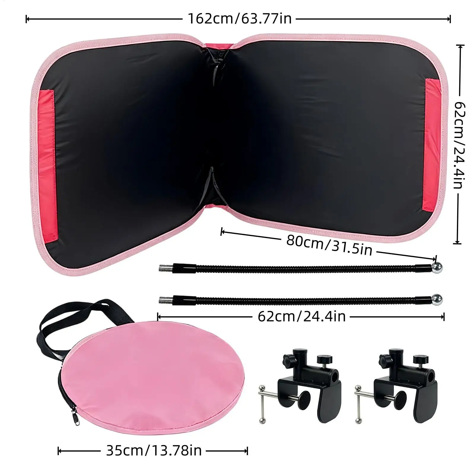 Office Desk Sun Blocker Overhead Privacy Protection Cover Office Glare Shade For Men Adults Coworkers Colleagues Teachers - view 6
