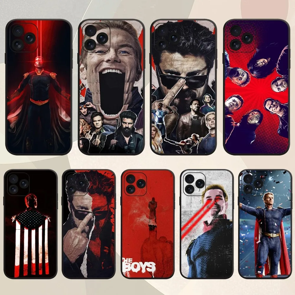 The B-Boys H-Homelander Cool Funny Phone Case For iPhone 8 14 Mini X 15 XS 12 MAX 11 13 Xr Pro Plus Shell