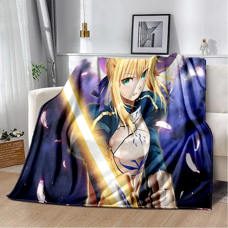 Gift Sofa Travel Camping household Comfortable practical Fate blanket for Children and adult custom blanket Anime Cute Blanket