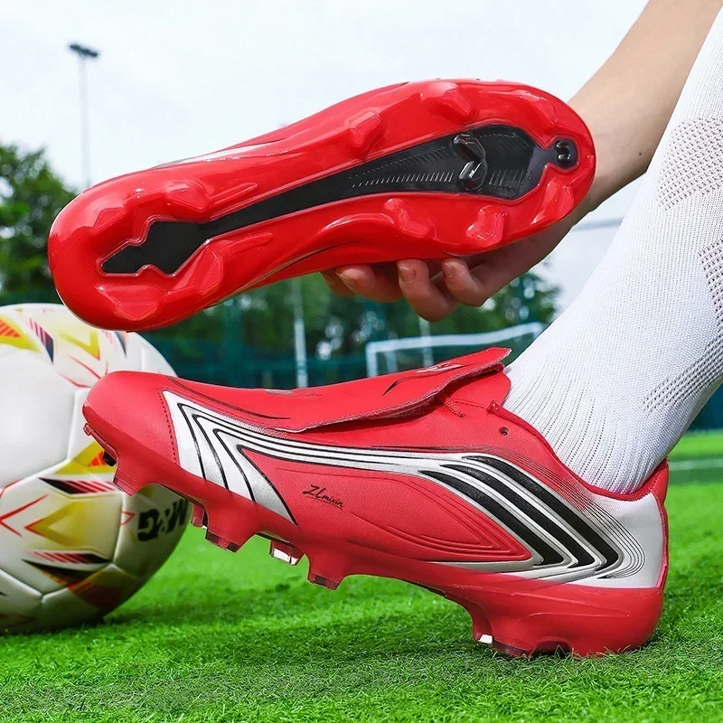 New Men Football Boots FG Training Match Soccer Shoes Women High-quality Cleats Sneakers Hot Sale Ultralight Professional Unisex