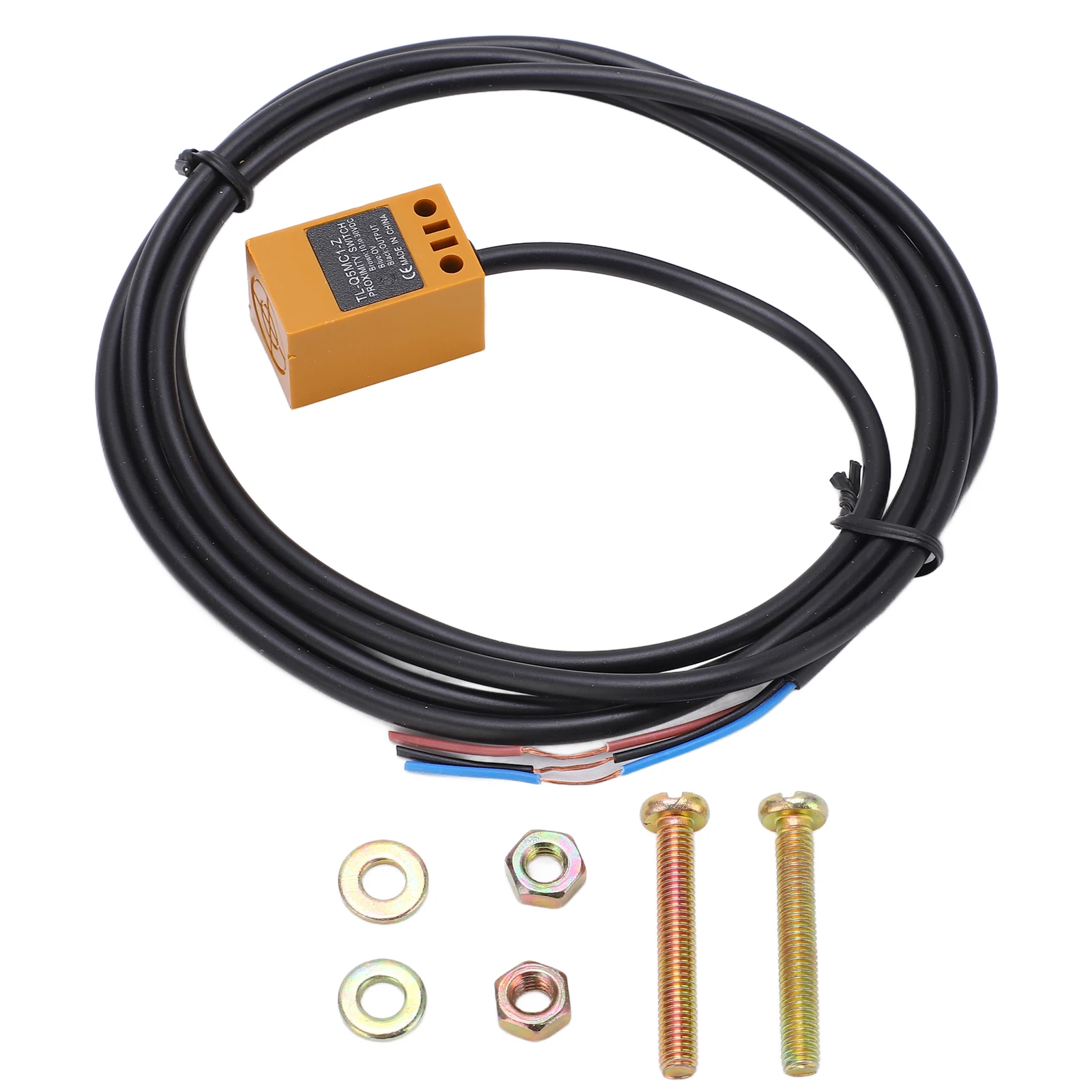 O111ROM TL-Q5MC1-Z Square Proximity Switch DC 10-30V 3 Wire 5MM NPN Inductive Proximity Switch Sensor