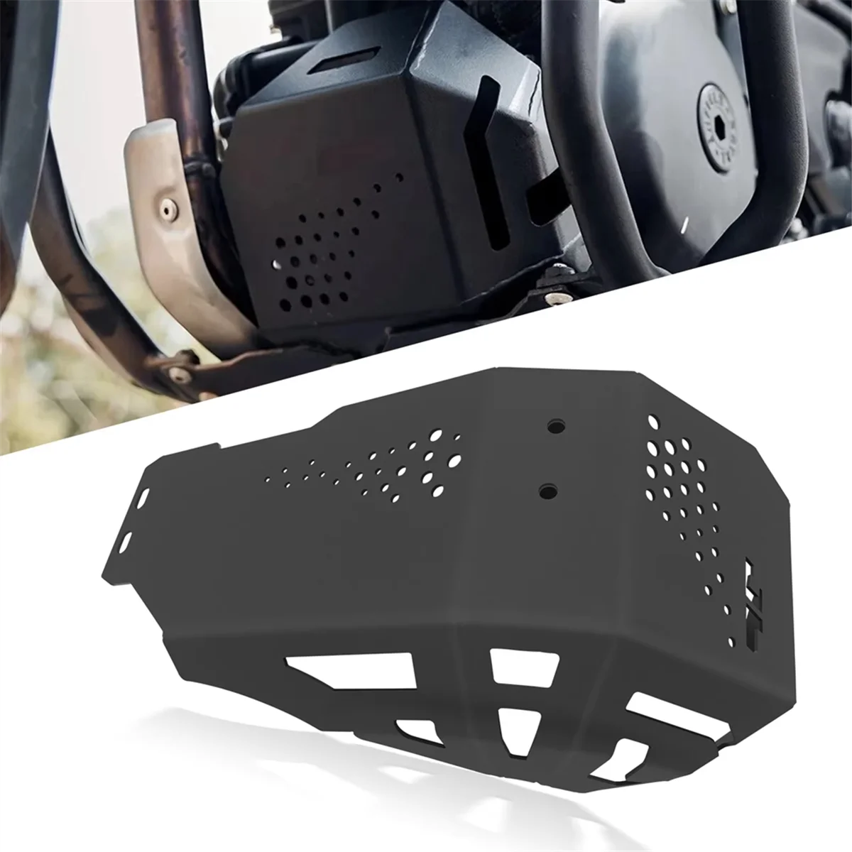 Para himalayan 450 2024 capa de proteção do motor da motocicleta ch é sob guarda placa skid motor ch é guarda capa