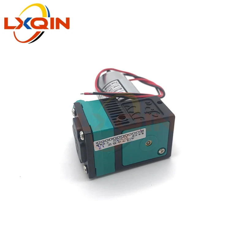 LXQIN printer parts ink pump 24v 7w DC 300-400ml/min JCL micro diaphragm liquid pump for UV inkjet printer plotter