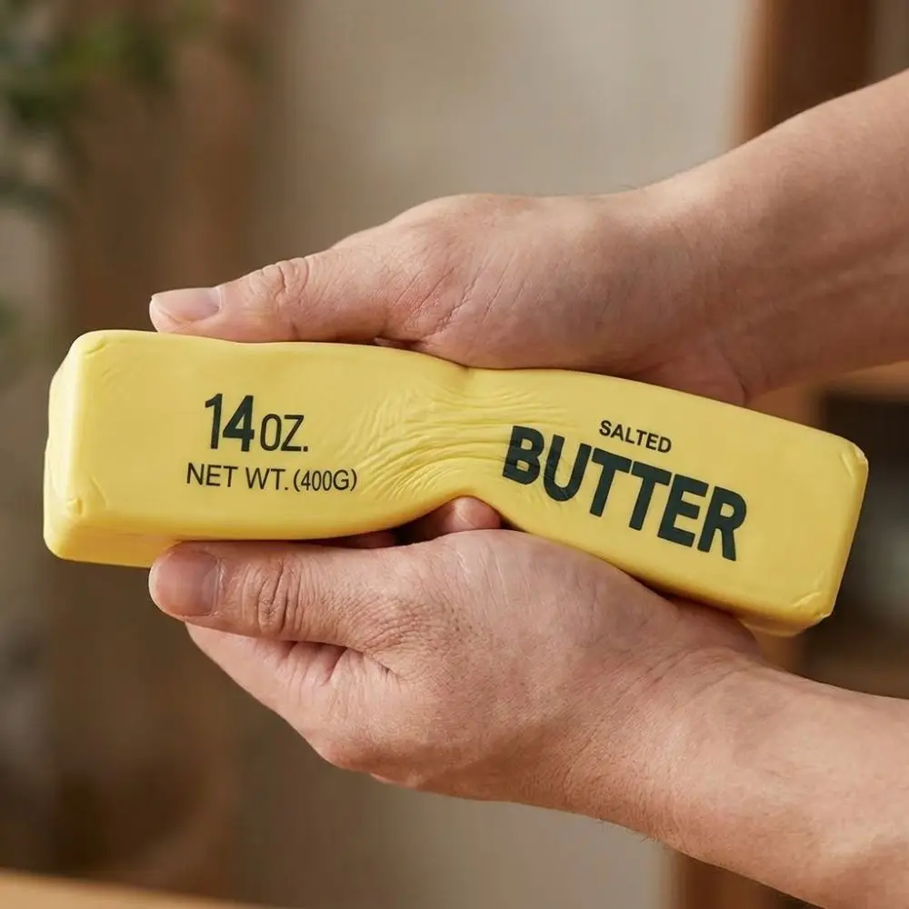 23cm Slow Rebound Butter Stick Super Soft Large Butter Stick Pinch Funny Comfortable Sensory Stress Stick Home Decoration