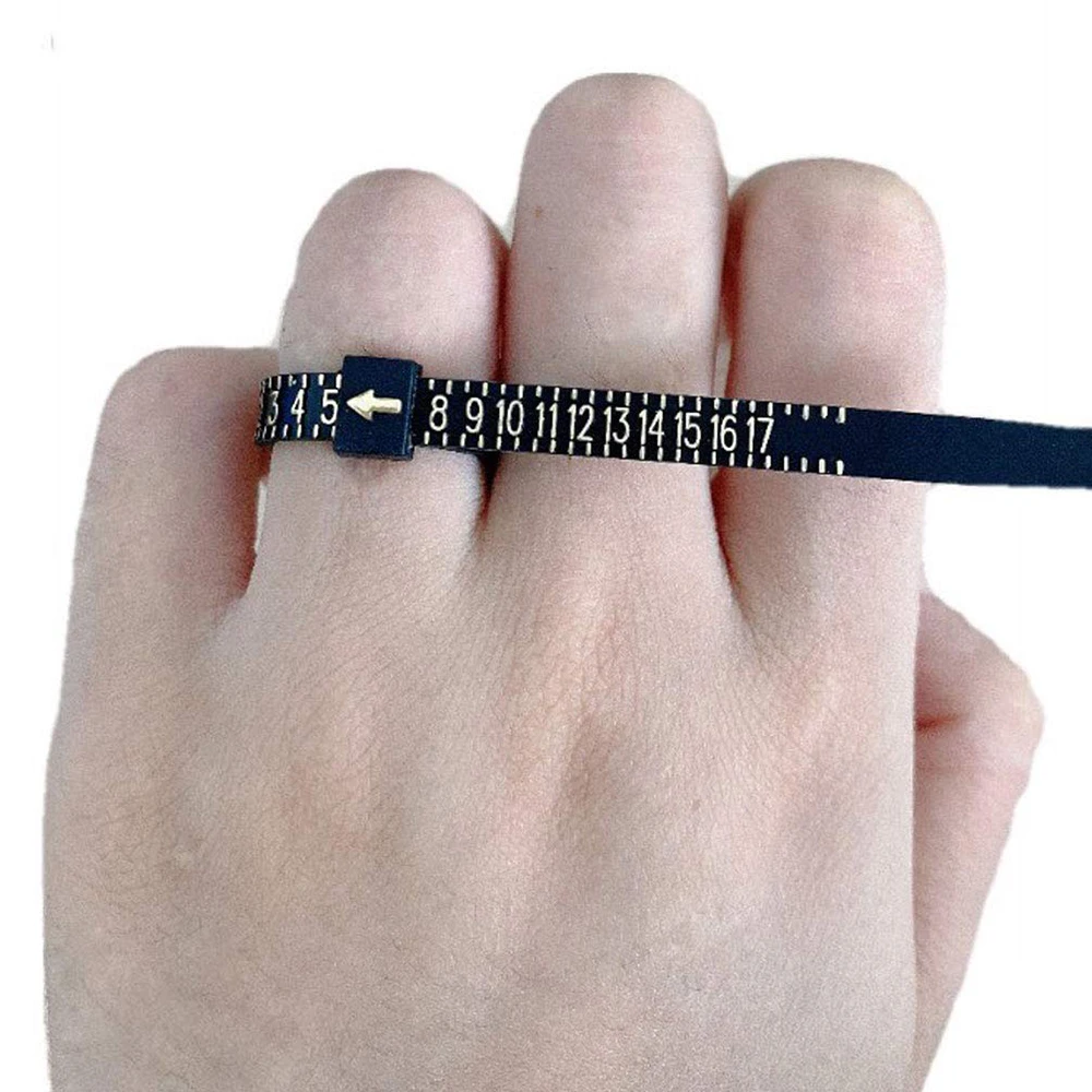 ขนาดแหวนวัดวงกลม Fit uk/us British /american Officer Finger Size Gauge ผู้ชายผู้หญิงขนาด A-Z เครื่องประดับอุปกรณ์เสริมเครื่องมือ