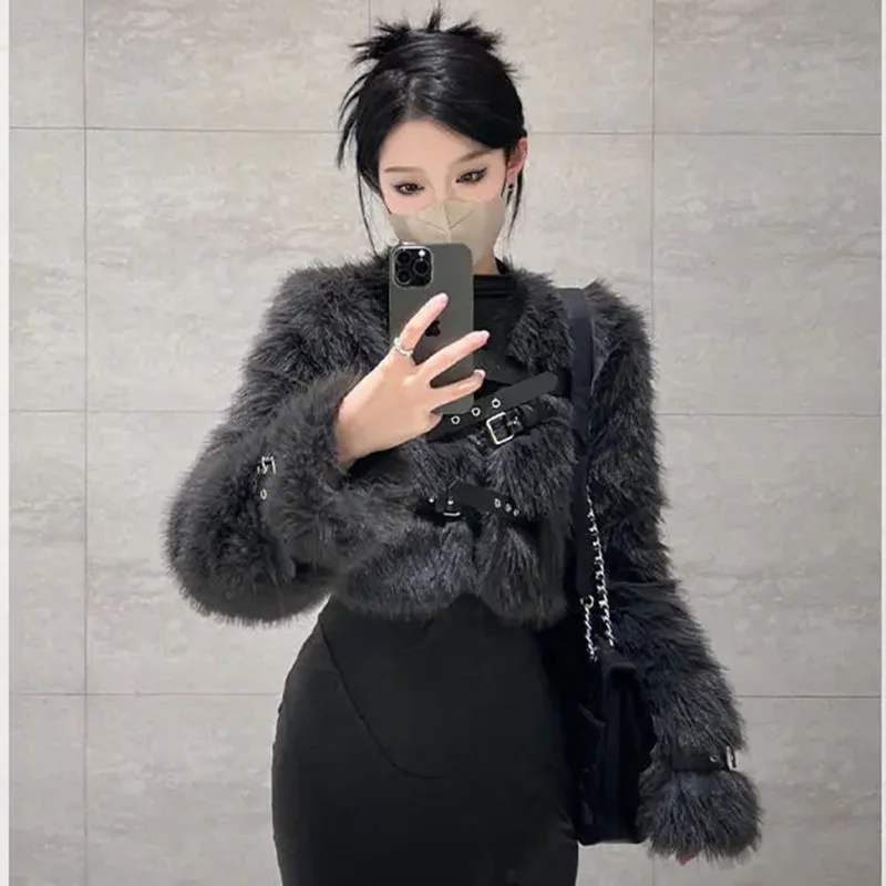 2024 Autumn/winter Fur Coat Women\'s Jacket Short Clothing