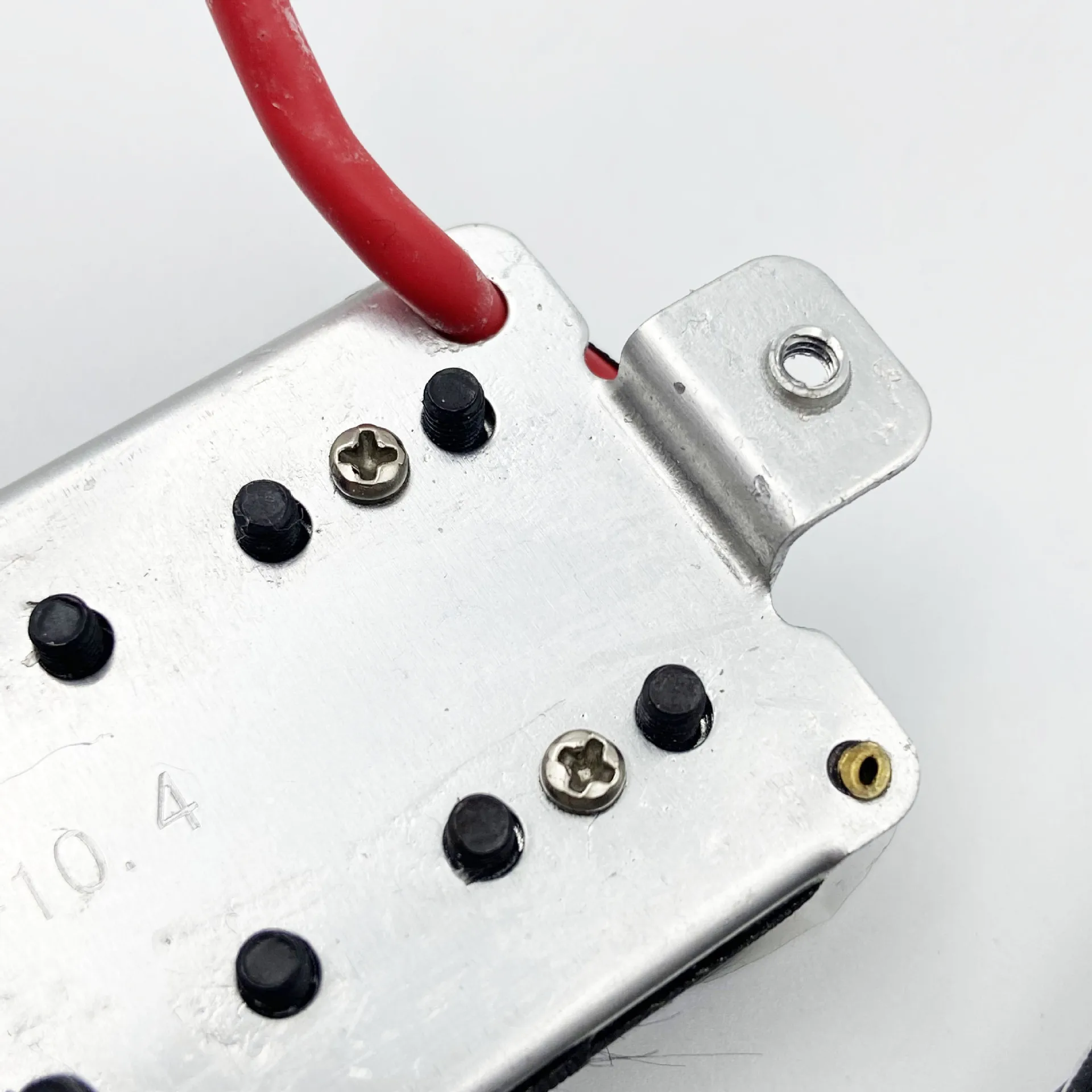 black-open-6-string-electric-guitar-coil-humbucker-alnico-5-exposed-hex-screw-poles-50mm-52mm-spacing-guitar-parts