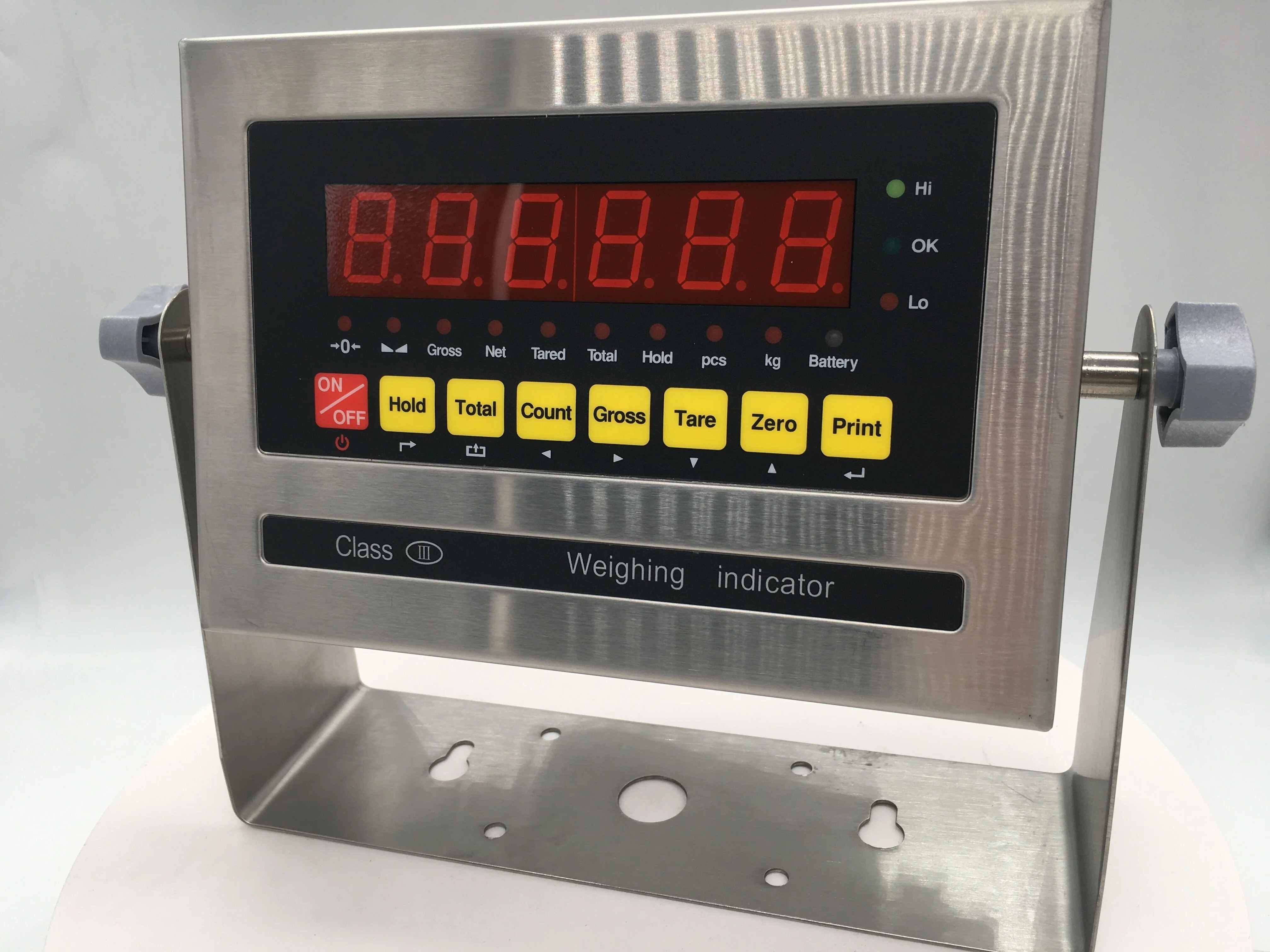 LP7510 Weighing Indicator  With Built-in Printer  LED LCD Stainless Steel Waterproof Weighing Indicator