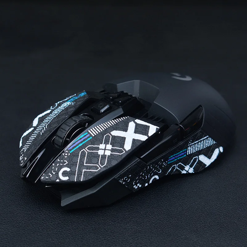 Mouse Anti-Slip Anti-Sweat Stickers for Logitech G900/903 Lizard Skin Wear-Resistant Protective Stickers