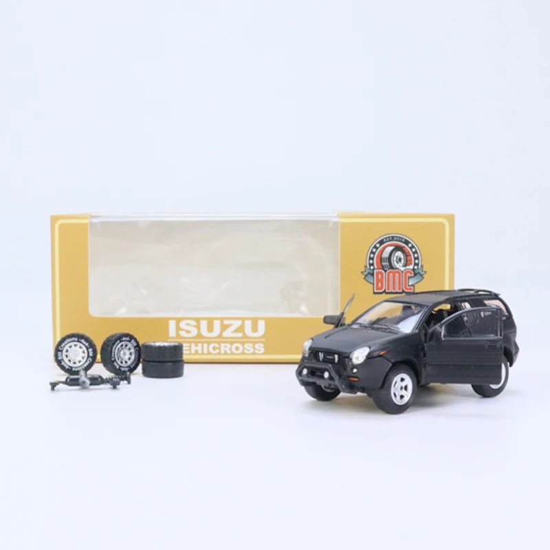 

BM 1:64 Model Car ISZ 1997 -2001 Alloy Die-Cast Vehicle - Matte Black RHD