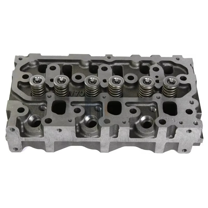 Durable Cylinder Head Assembly 119515-11740 Yanmar 3TNV70  Engine Machinery Excavator Replacement Parts 1 Year Warranty