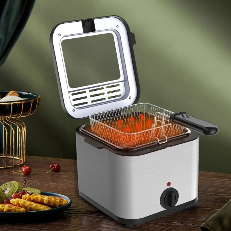 1000W Deep fryer delicious one machine with multiple frying methods 2.5L large capacity for Chicken French Fries Frying Chips
