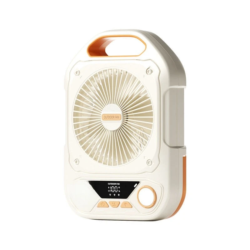 

Outdoor camping charging USB electric fan long battery life shaking head refrigeration fishing camping hanging tent cooling