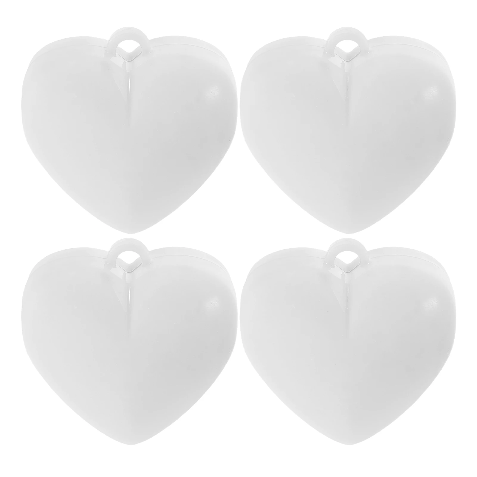 

4pcs Heart Shaped Balloon Weights Heavy Resin Anchors Gold Wedding Birthday Party Supplies Balloon Holders Helium Secure
