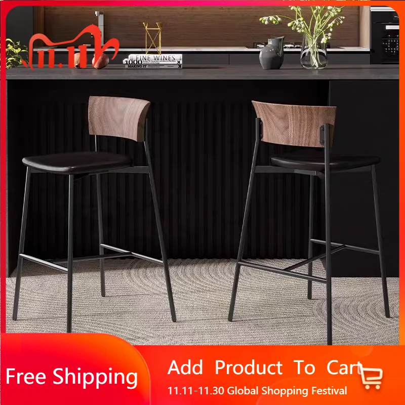 الحد الأدنى الأزياء بار البراز فراشة منتصف القرن الحديثة مصمم الفاخرة بار البراز حديقة الاستقبال الأثاث موبليس القديم