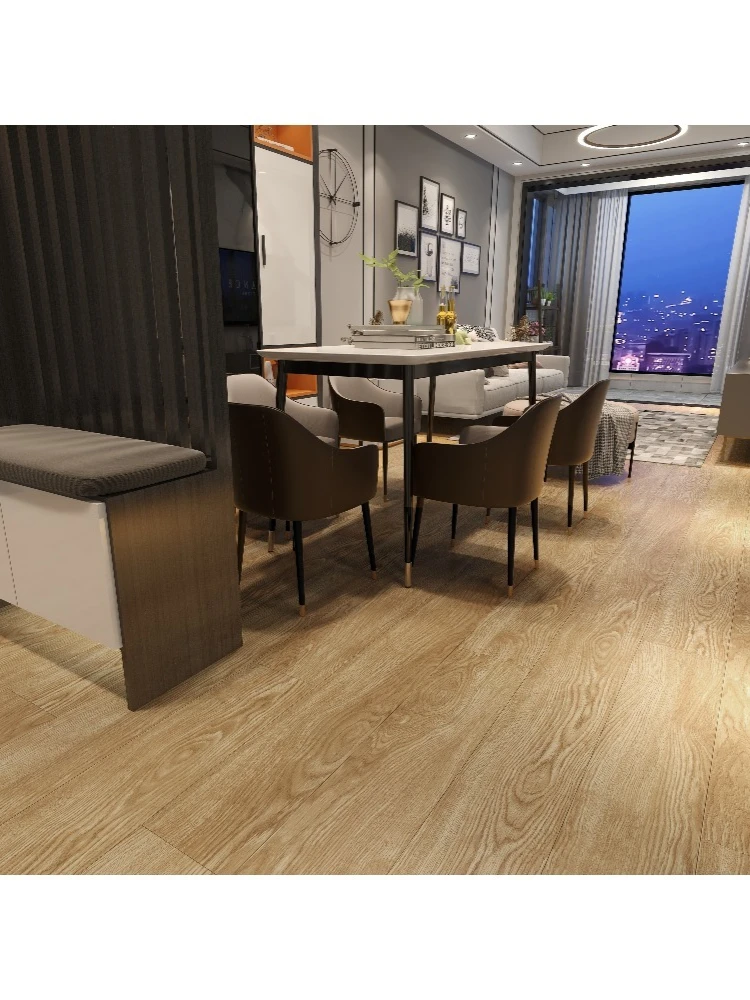 カスタマイズ版 8 x48 モダンで耐久性のあるSPCプラスチックフローリング 100%