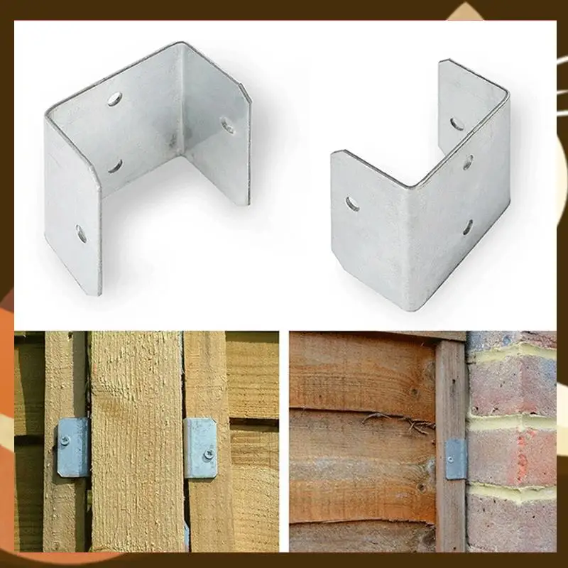 

Hot Fence Panel Clips Trellis U Clip Bracket For Timber Posts, Secure Fence Or Refixpanel Galvanised Fencing Clips