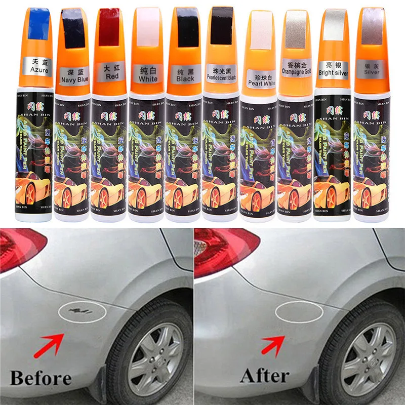 

2PCS Car Touchup Pens, Car Restoration, Paint Repair, Paint Scratch Repair, Repair Pen, Trace Paint Repair Pen