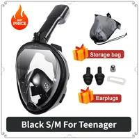 Máscara de Snorkel Completa Más Vendida para Niños y Adultos, Gafas de Buceo Profesionales Antivaho, Equipo de Buceo Subacuático