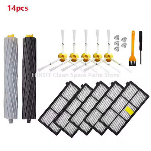 For iRobot Roomba 800 900 Series 860 870 880 890 966 980 Vacuum Cleaner Side Roller Brush Parts Hepa Filter Wheel Replacement - Image 14