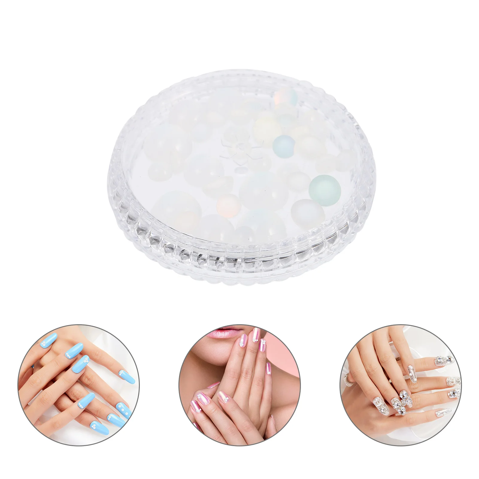 

Diamond Manicure Decor Nail Embellishments Flash Abs Packaging Decoration