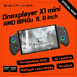 New OneXPlayer X1mini 8.8 Inch AMD 8840u Oculink Laptop Video Game Portable Gaming Console PC Laptop Shipping