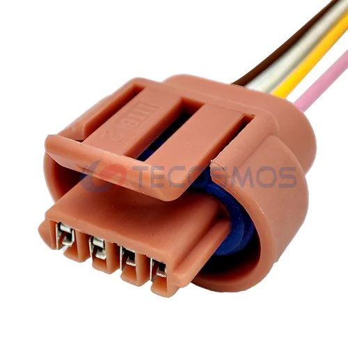 Conector eléctrico automático impermeable del enchufe de alta presión de la bobina de encendido hembra de 4 pines 12162859 Para Buick Chevrolet