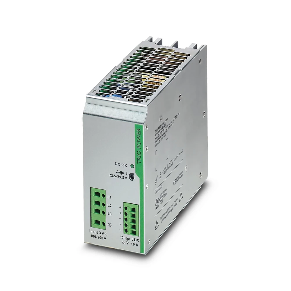 TRIO-PS/3AC/24DC/10-2866459 TRIO POWER Switching Power Supply 2866459 100% Tested Fast Ship Perfect Work