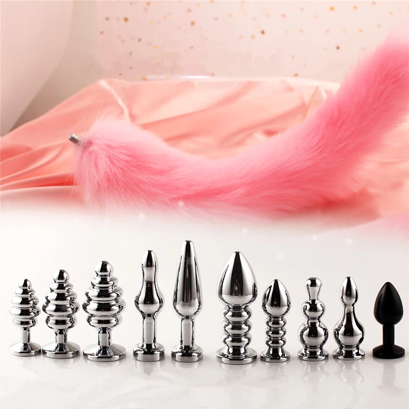 Bdsm Fetish Slave Fox Tail Tail In The Ass Removable Large Anal Plug Dilator Gay Intimate Goods Intimates Accessories Sex Toys