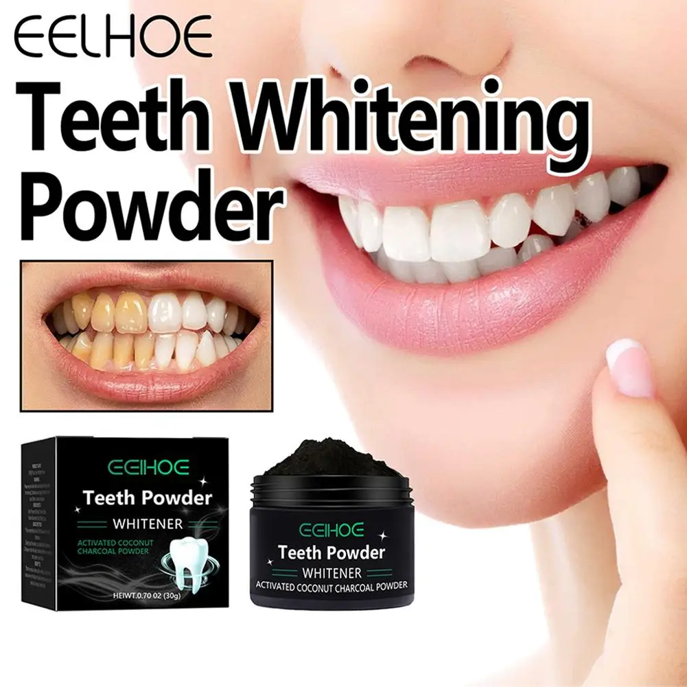 Toothpaste Toothbrush Tooth Powder Whitening Teeth Yellow Bamboo Teeth Natural Organic Activated Cleaning Whitening Charcoa L6M9
