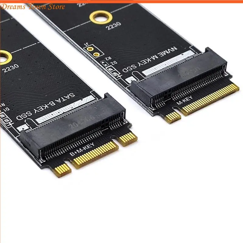 HX6A for M.2 NGFF/ PCIE / NVME Channel KEY-M / KEY-B Drive Adapter Board Expansion Card for Protection Test Board