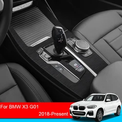 Car Interior Sticker For BMW X3 G01 2018-2025 Lifting Window Panel Decal Gear Box Dashboard Protective Film Internal Accessory