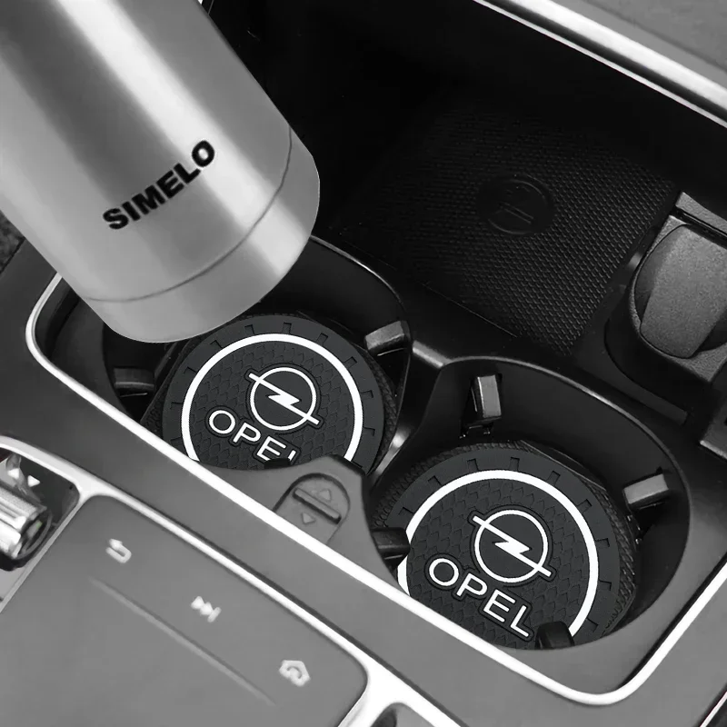 

1/2/4 шт., внутренний автомобильный держатель для стакана с водой, противоскользящие подушечки, подставки для Opel Astra j g Insignia Corsa d Vectra c Zafira a Auto Gadgets