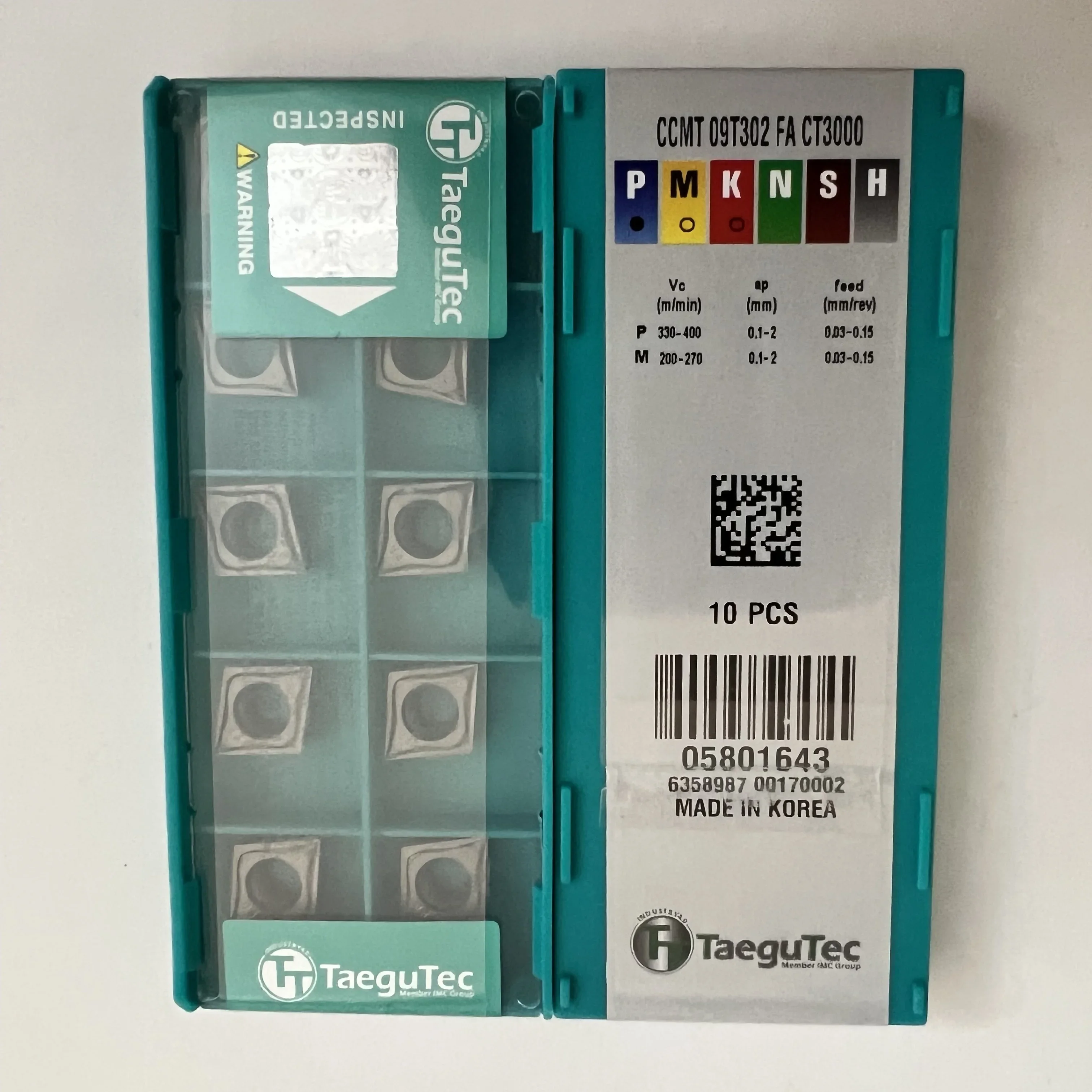 CCMT09T302FA CT3000 Ostrze CNC