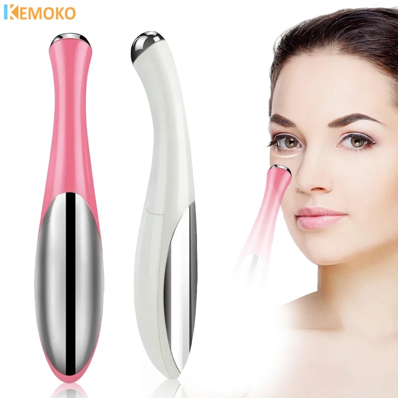 Eye Face Massager 1pcs Vibration  Anti-Ageing Wrinkle Dark Circle Pen Removal Rejuvenation Beauty Eye Care Pen Vibrator Massage