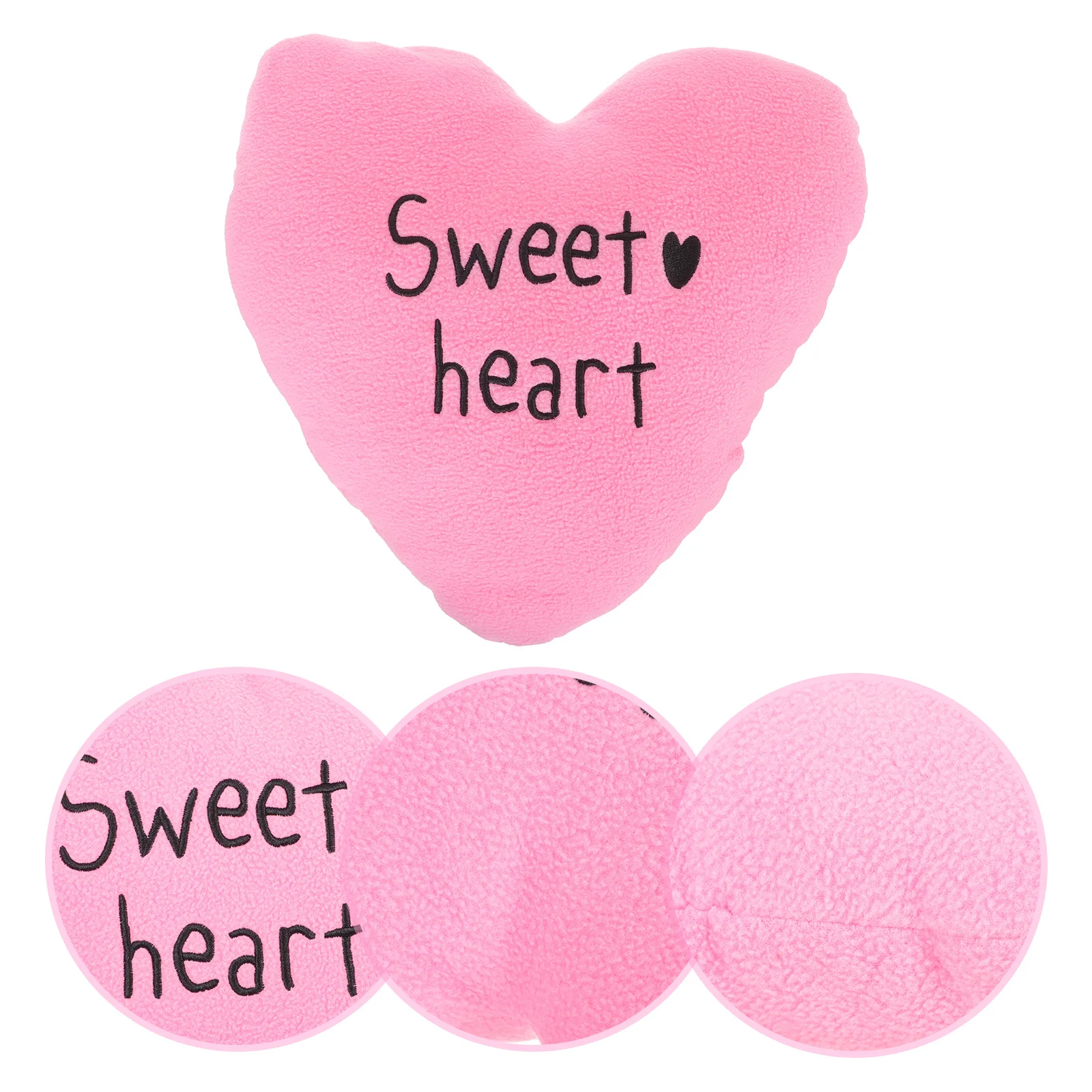 

Soft Heart Throw Pillow for Bedroom Sofa Hugging Comfort Decorative Accent Adds Joyous Vibe to Living Room Or Wedding Setup