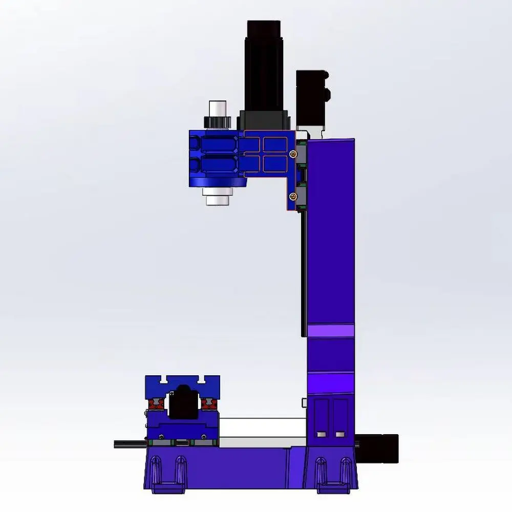 VMC 2515 Mini Engraving Cnc Milling Machine Casting Iron Frame  Diy Homemade Hot Sale  Wood Routers Tool Kits Factory Price RU