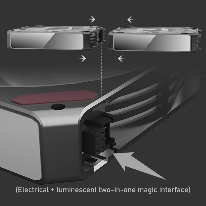 Aigo l12 computer gehäuse lüfter keine kabel verbindung ventoinha pc 120mm rgb lüfter kit kühler 4pin pwm cpu lüfter 3 pin5v ventilator