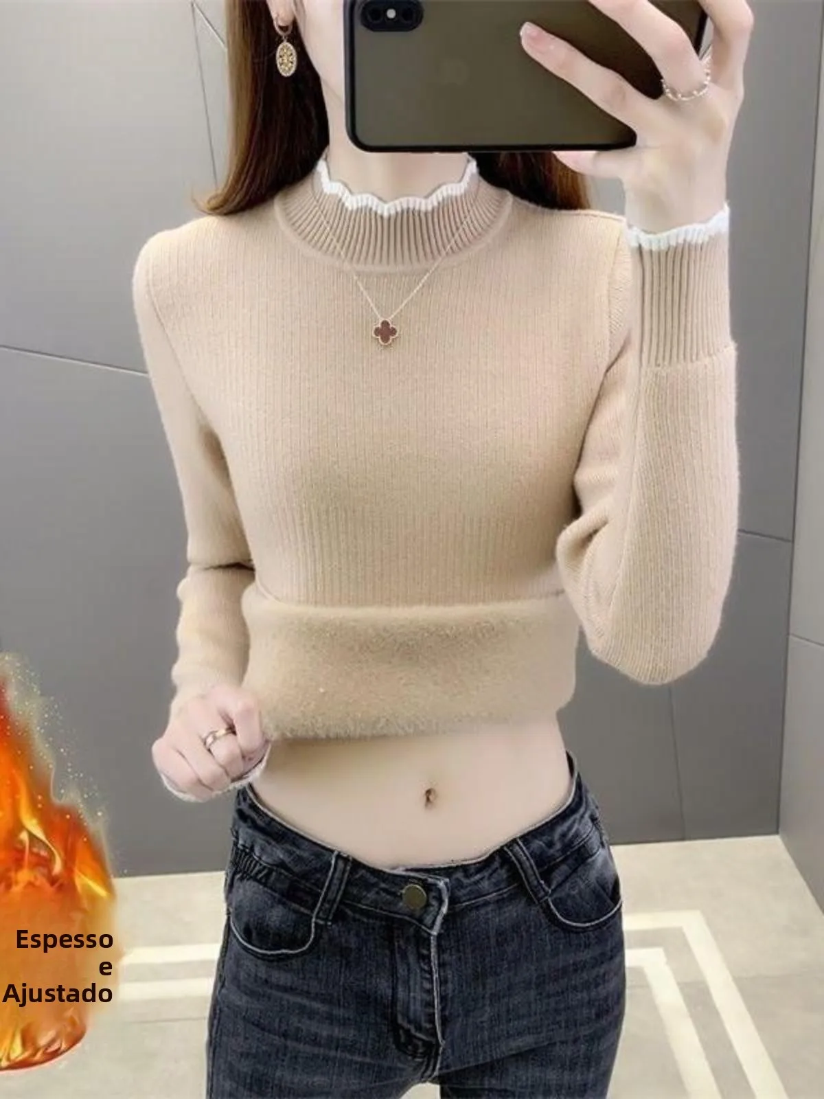 camiseta-de-punto-con-forro-polar-grueso-y-cuello-medio-alto-conjunto-de-dos-piezas-a-la-moda-calido-para-otono-e-invierno