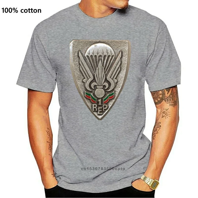 1 Rep De Parachutistes French Foreign Legion Airborne T Shirt. Short Sleeve 100% Cotton Casual T-shirts Loose Top Size S-3XL