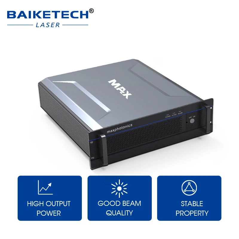 Max MFPT-100M + 100W Mopa Fiber Laser Source Power Puls Breedte Verstelbare Lasergenerator Voor Laser Boren Reinigend Snijden