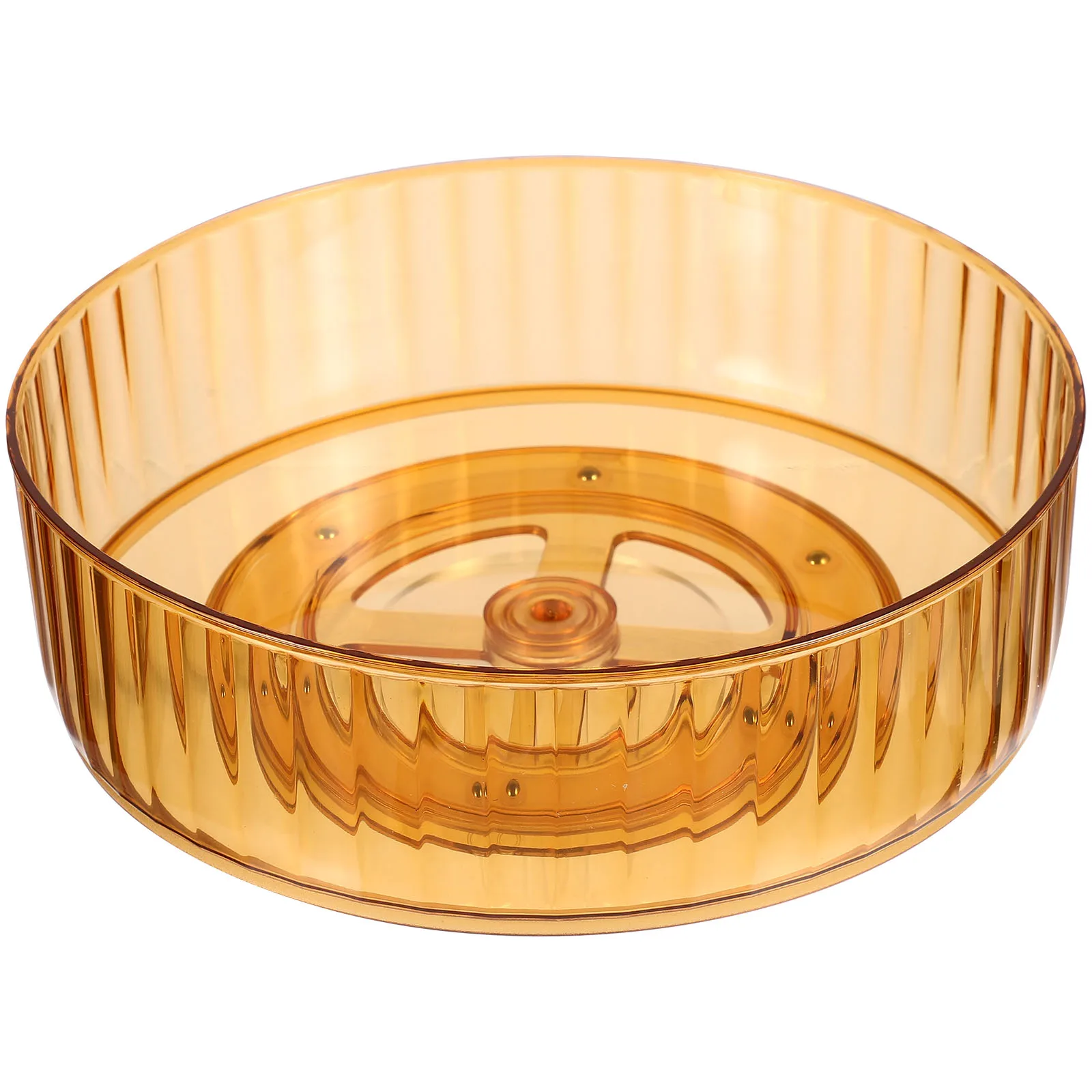 

Rotating Storage Tray Transparent Rack Bathroom Kitchen Organizer Countertop Shelf Plastic Shelves Break Resistant