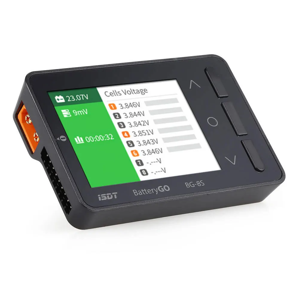 ISDT BattGo BG-8S Smart Battery Checker Balancer Receiver Signal Tester Quick Charge