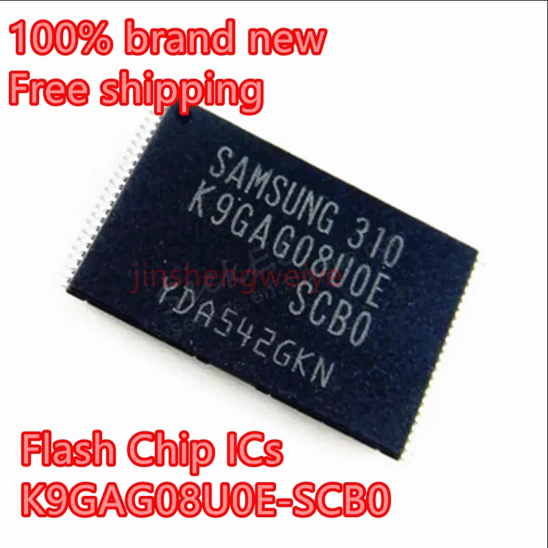 2~10PCS K9GAG08U0E-SCB0 K9GAG08UOE-SCBO 1GB NAND FLASH TSOP48 Package 100% Brand New Original Free shipping in large quantities