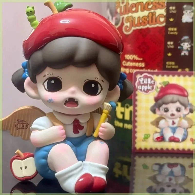 Zoraa Baby 'Cuteness Is Justice' Series Blind Box Cartoon Toys Trendy Desktop Decorations Surprise Gift for Girls