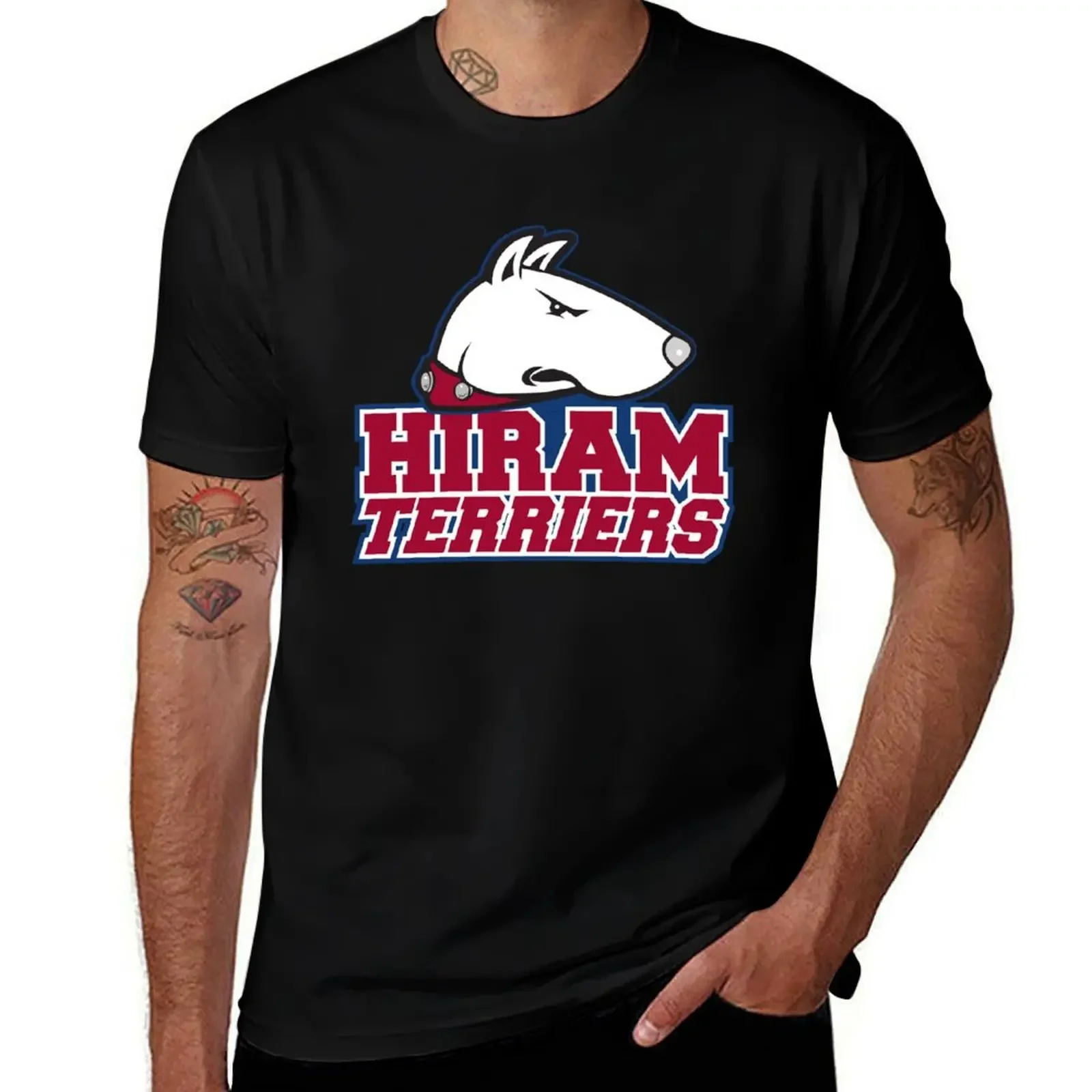 Hiram terriers T-Shirt sublime custom t-shirts graphic shirts cotton man t-shirts mens champion t shirts