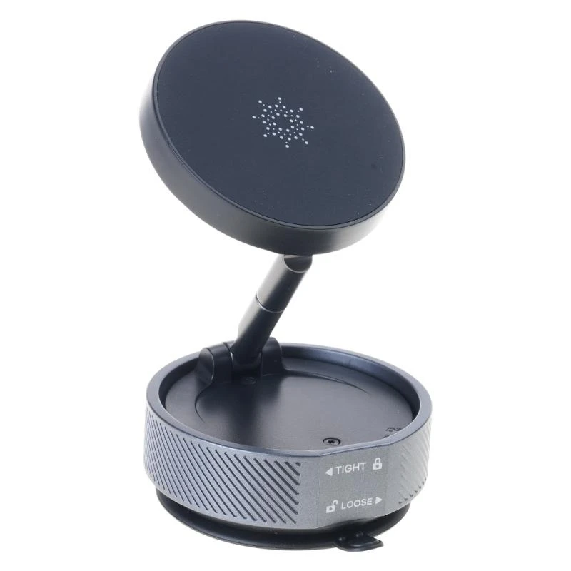 

R53C Foldable Car Phone Bracket Stand 360 Degree Rotation Adjustable with Double Suction Technology for Easy Viewing